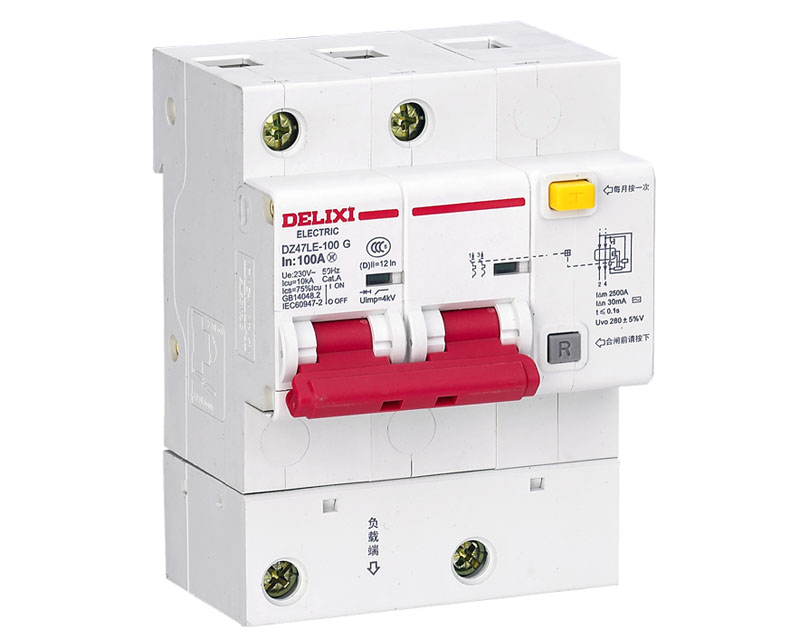 DZ47LE-125大电流漏电断路器